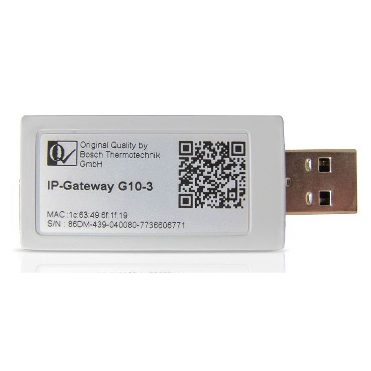 WiFi-etäohjausmoduuli Bosch Climate Module IP-Gateway G10-3