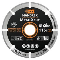 Timanttilaikka Mandrex MetalXcut 230mm, metallille