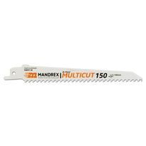 Puukkosahanterä Mandrex Multicut, bimetal, 2 kpl/pkt, eri kokoja