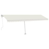 Markiisi, vapaasti seisova sisäänkelattava 600x300 cm, eri värejä (06545)