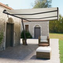 Markiisin tolppasarja antrasiitti 600x245 cm rauta, antrasiitti