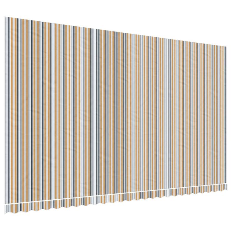 Markiisin vaihtokangas monivärinen raidallinen 6x3,5 m (67733)
