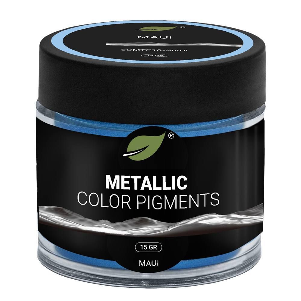 Väripigmentti EcoPoxy 15g, Maui, metallinkiilto