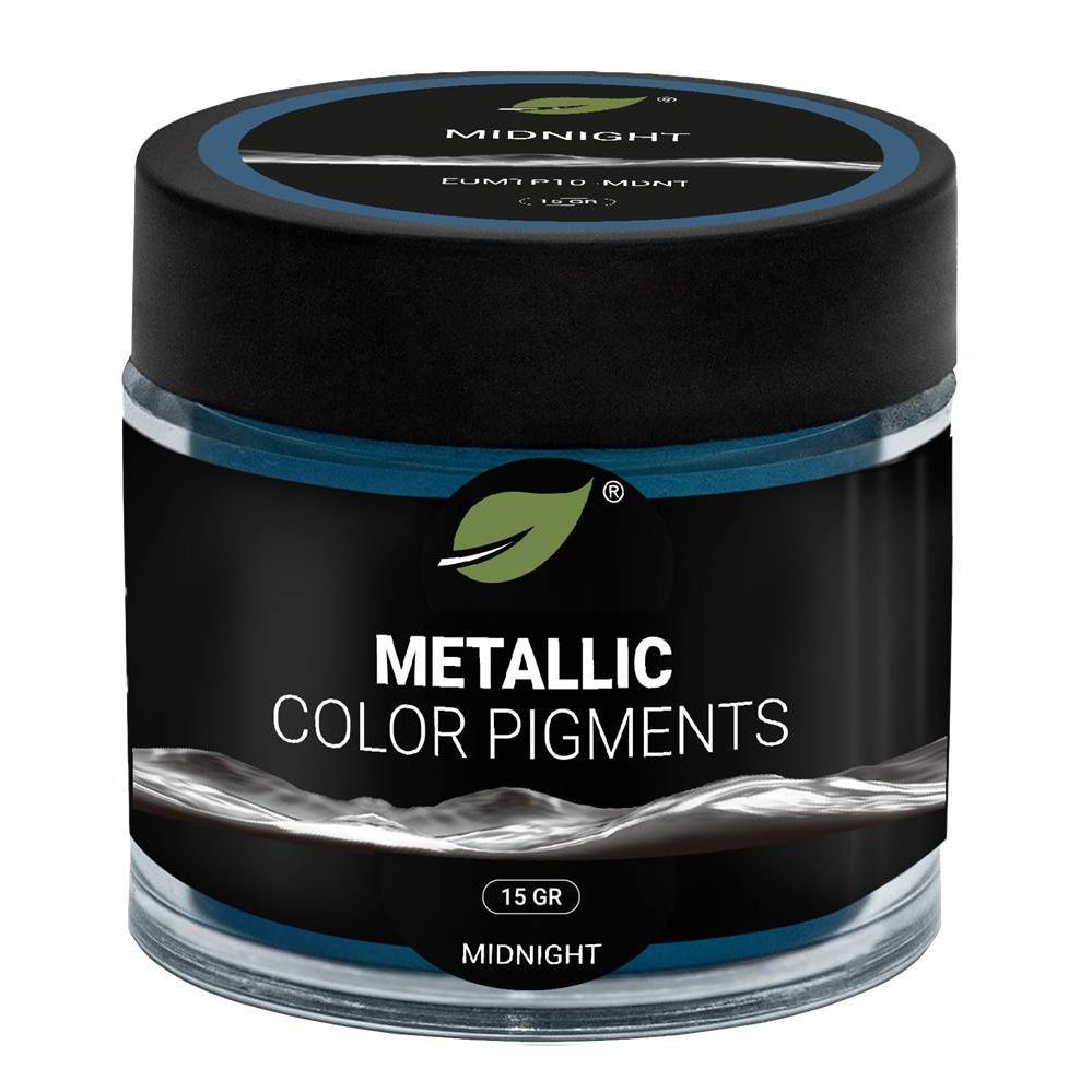 Väripigmentti EcoPoxy 15g, Midnight, metallinkiilto
