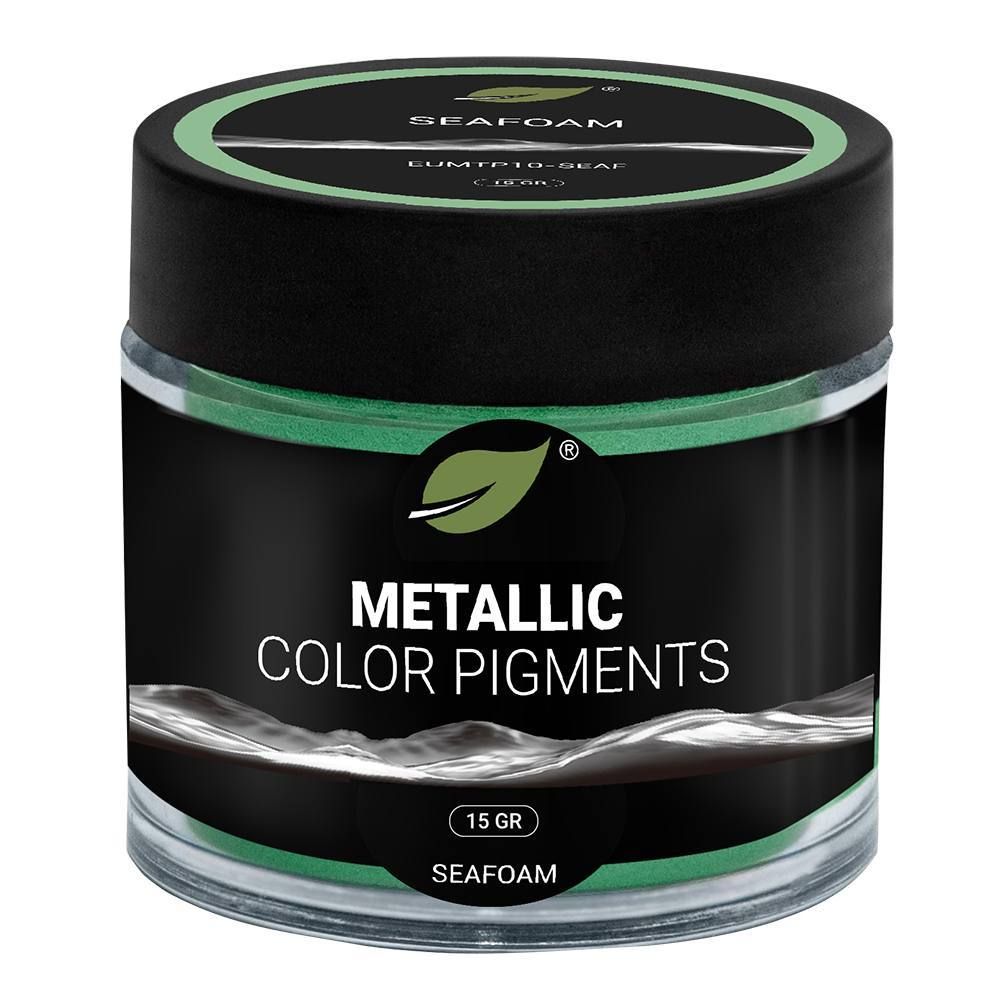 Väripigmentti EcoPoxy 15g, Seafoam, metallinkiilto
