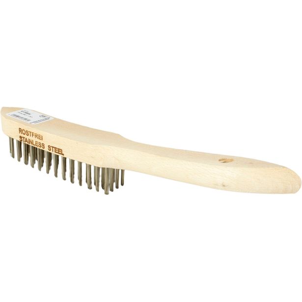 Teräsharja Schwan 4 riviä, ruostumaton teräs