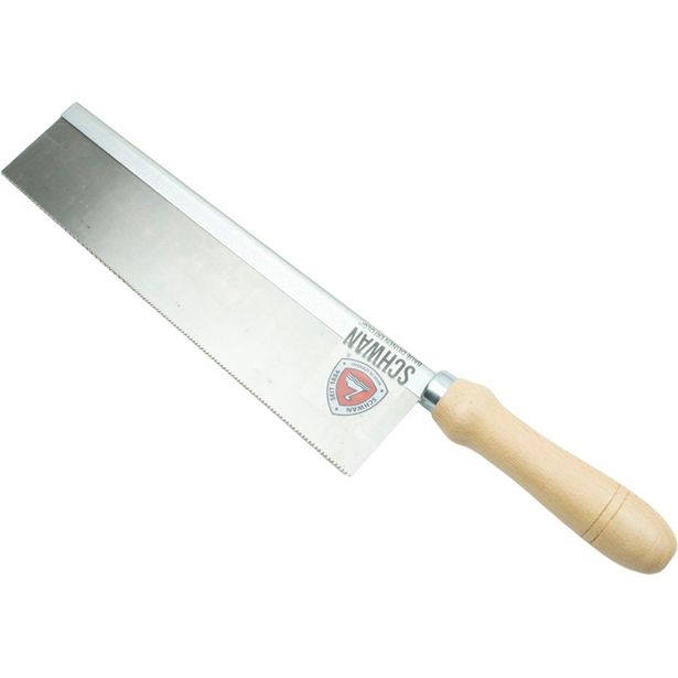 Selkäsaha Schwan 250mm, puukahvalla