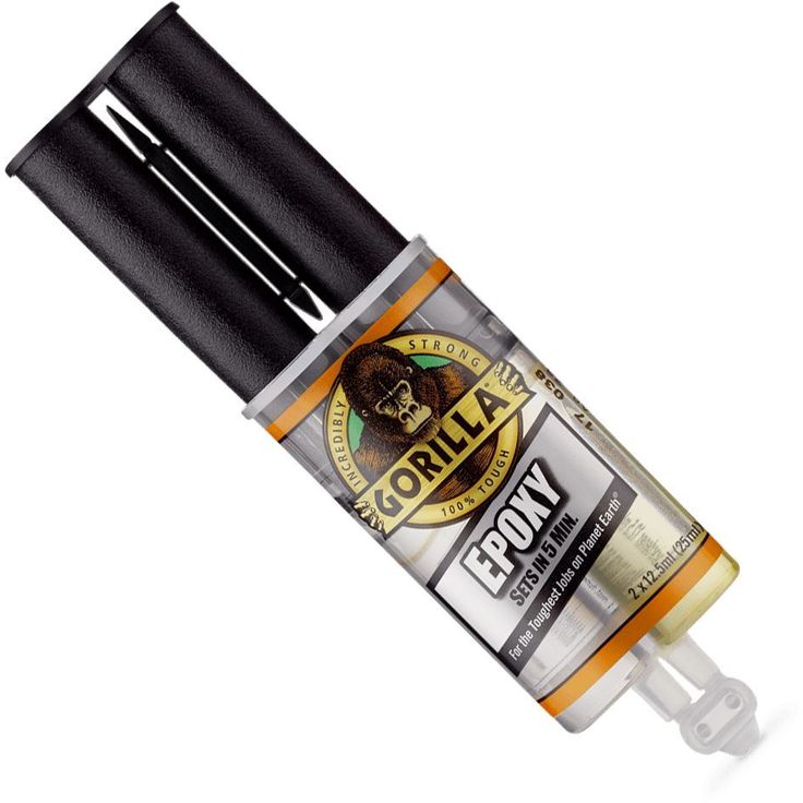 Epoksiliima Gorilla 25ml, kristallinkirkas