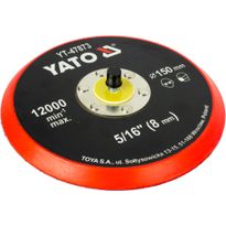Aluslaikka tarralla Yato Ø150mm, M5/16 kannalla