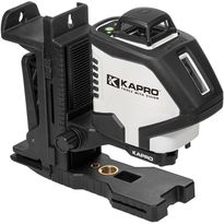 Tasolaser Kapro 962 1V+1P, vihreä, IP65, kova kotelo