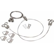 LED-paneelin vaijeriripustussarja Malmbergs Lux, 1,2m