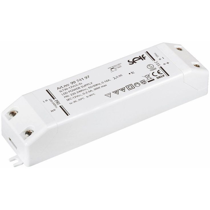 LED-liitäntälaite Malmbergs, 12V DC 30W