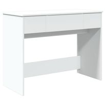Meikkipöytä valkoinen 100x45x76 cm (40695)