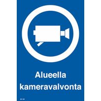 Merkintäkilpi &quot;Kameravalvonta&quot;, 20x30cm