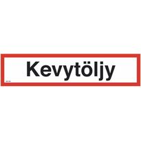 Merkintäkilpi &quot;Kevytöljy&quot;, 40x10cm