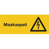 Merkintäkilpi &quot;Maakaapeli&quot;, 30x10cm