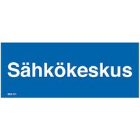 Merkintäkilpi &quot;Sähkökeskus&quot;, 20x8cm