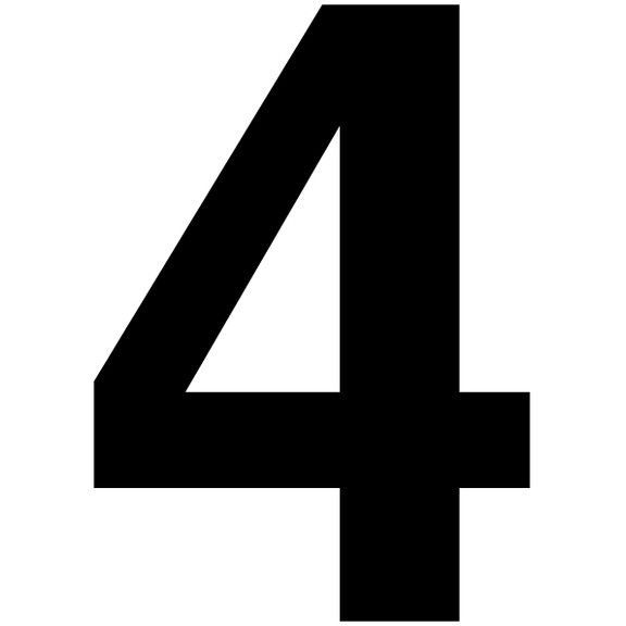 Merkintätarra irtonumero, 100mm, 4