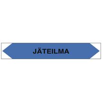 Merkintätarra/putkistotarra &quot;Jäteilma&quot;, 16x2.5cm, 5kpl