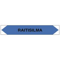 Merkintätarra/putkistotarra &quot;Raitisilma&quot;, 16x2.5cm, 5kpl