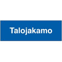 Merkintätarra &quot;Talojakamo&quot;, 10x4cm