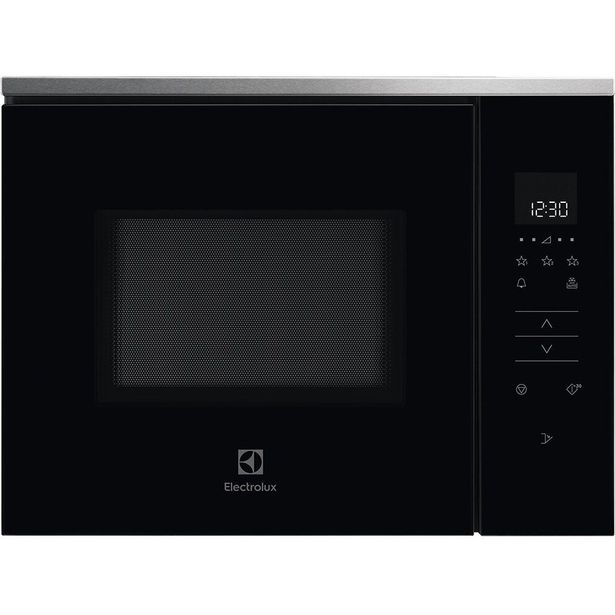 Mikroaaltouuni Electrolux KMFE171TEX, 50cm, integroitava, musta/teräs