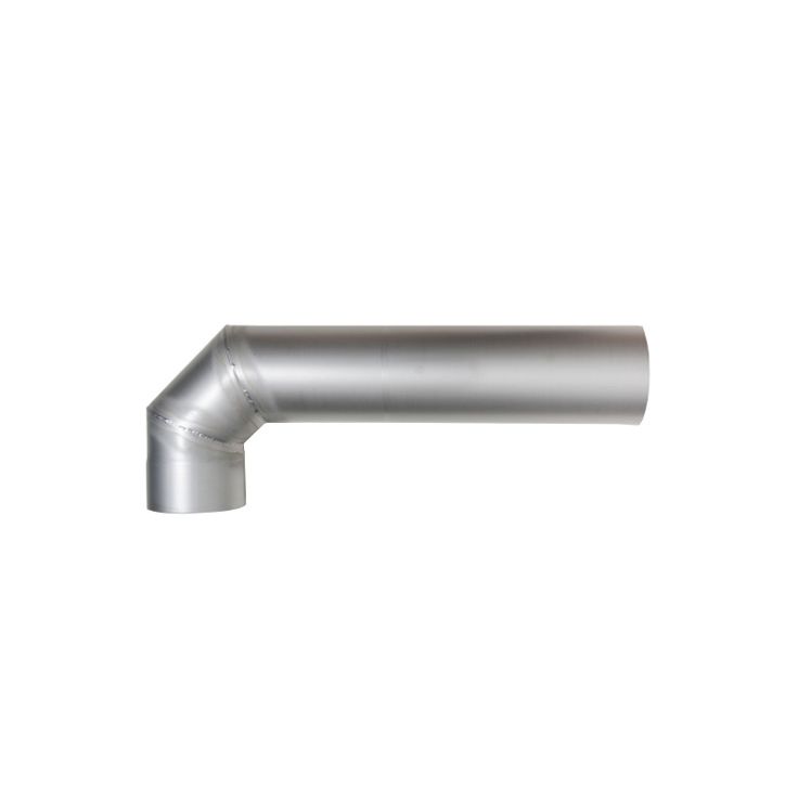 Misa liitinputki, Misa 16511R, rst, kulma 90 astetta