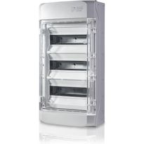 Moduulikotelo F-Tronic Neptun36, 3 riviä, 36 MOD, IP65, laipat ylä- ja alapäädyssä
