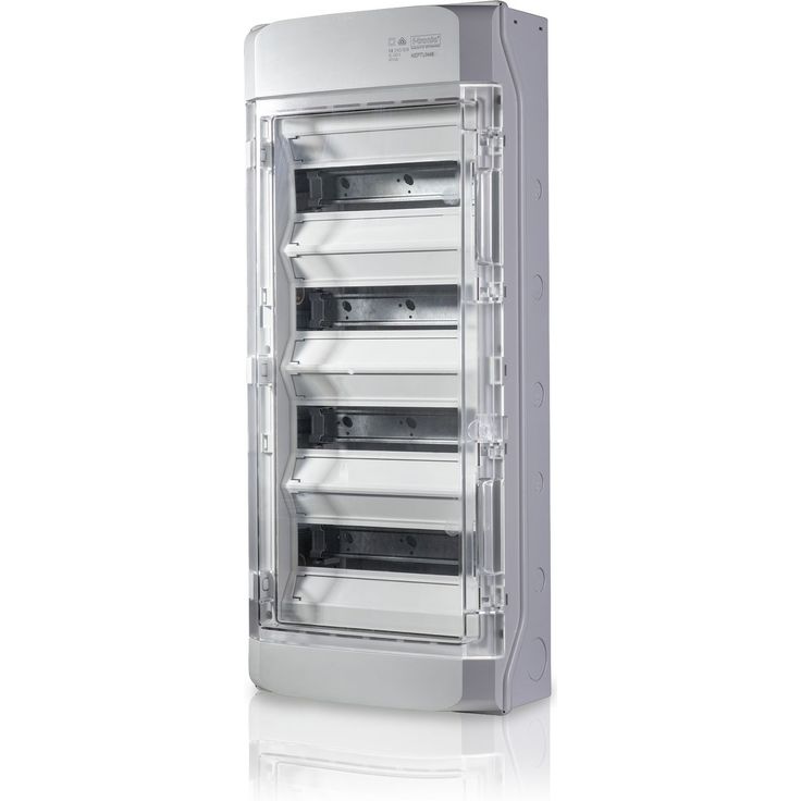 Moduulikotelo F-Tronic Neptun48, 4 riviä, 48 MOD, IP65, laipat ylä- ja alapäädyssä