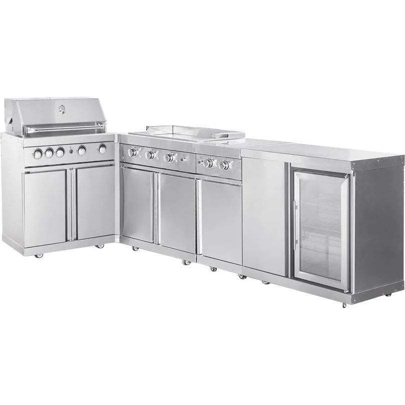 Kesäkeittiö Myoutdoorkitchen Sacramento, ruostumaton teräs