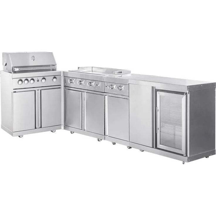 Kesäkeittiö Myoutdoorkitchen Sacramento, ruostumaton teräs