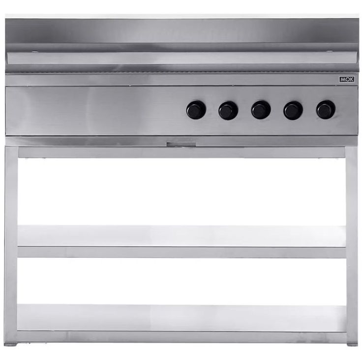 Kesäkeittiön kaasugrillimoduuli Myoutdoorkitchen Nordic Line, 5 poltinta, 120cm, ruostumaton teräs