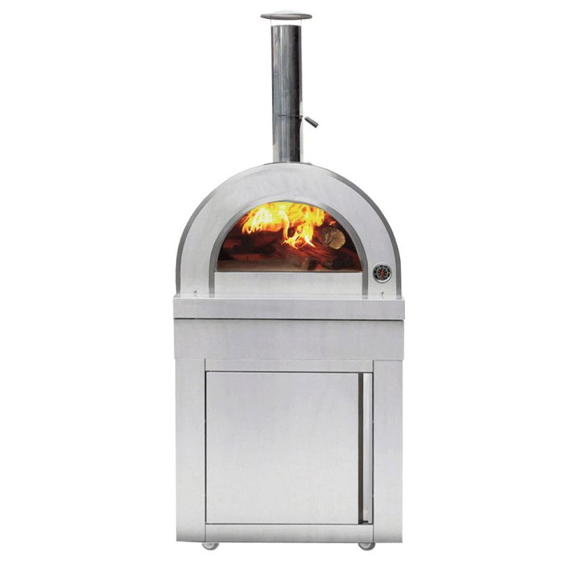 Pizzauuni Myoutdoorkitchen Classic Line Stainless Naples, puulämmitteinen, rst