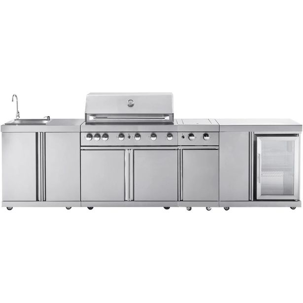 Kesäkeittiö Myoutdoorkitchen Florida, ruostumaton teräs