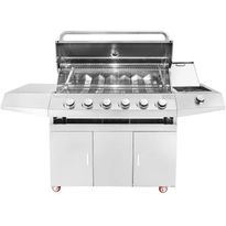 Kaasugrilli Myoutdoorkitchen, 6 poltinta + sivukeitin, vapaasti sijoitettava