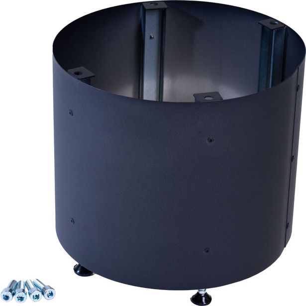 Korotusosa Mondex Tahko, 6.6 ja 9.0kW kiukaisiin, musta