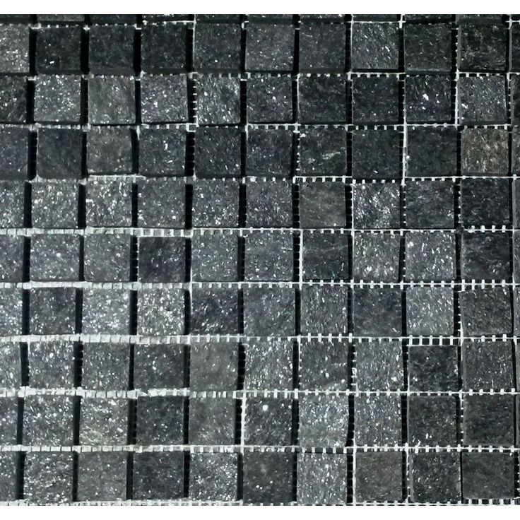 Liuskekivi Hiili, musta, 30x30cm