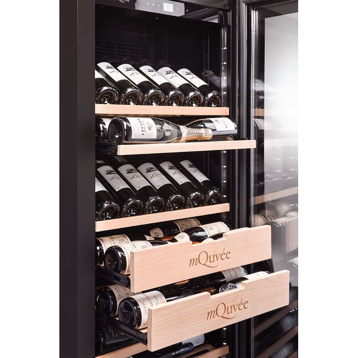 Viinikaapin hylly mQuvée Display, Velvet 125-viinikaappiin