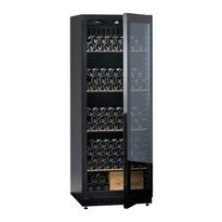 Viinikaappi mQuvée Velvet 220 Glass - VCS273FGB, musta