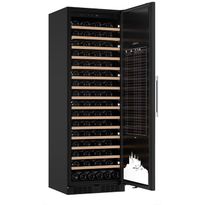 Viinikaappi mQuvée WineStore 177 Anthracite Black, musta