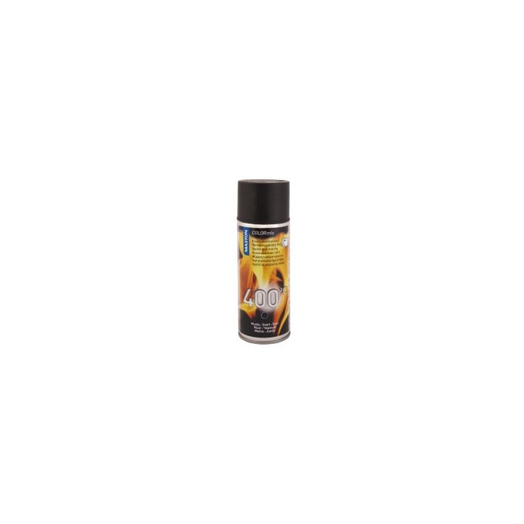 Spraymaali Maston Kuumakesto 400C, 400ml, musta