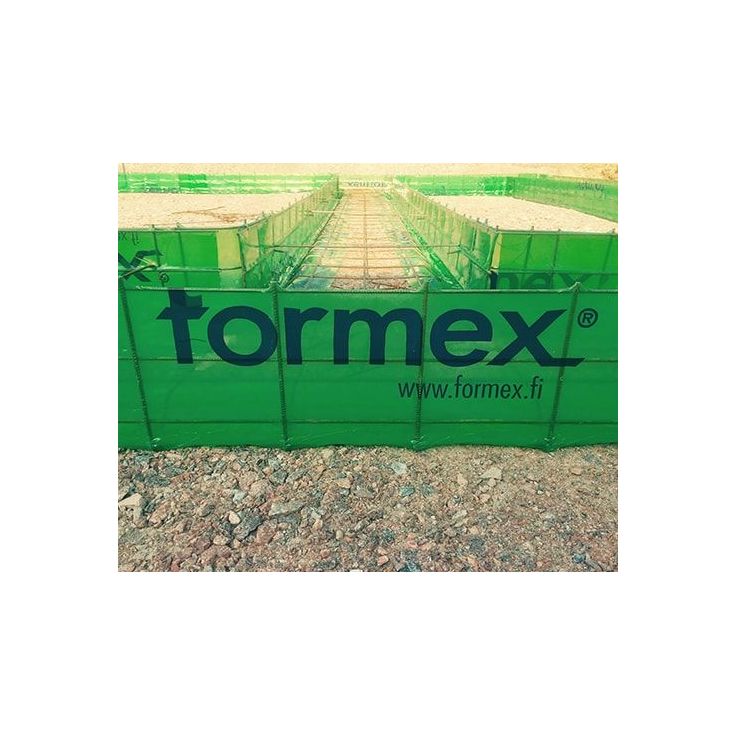 Anturamuotti Formex 250x1000x5000mm teräkset 3xT8