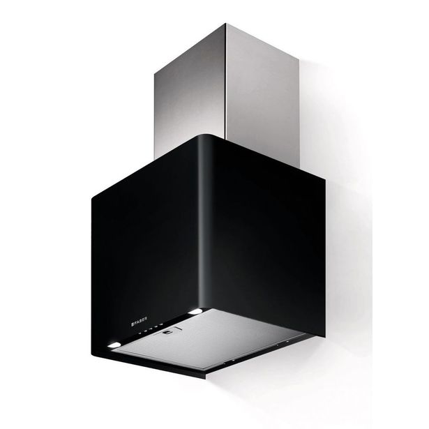 Liesituuletin Faber Lithos EG6 BK, 45cm, LED, musta