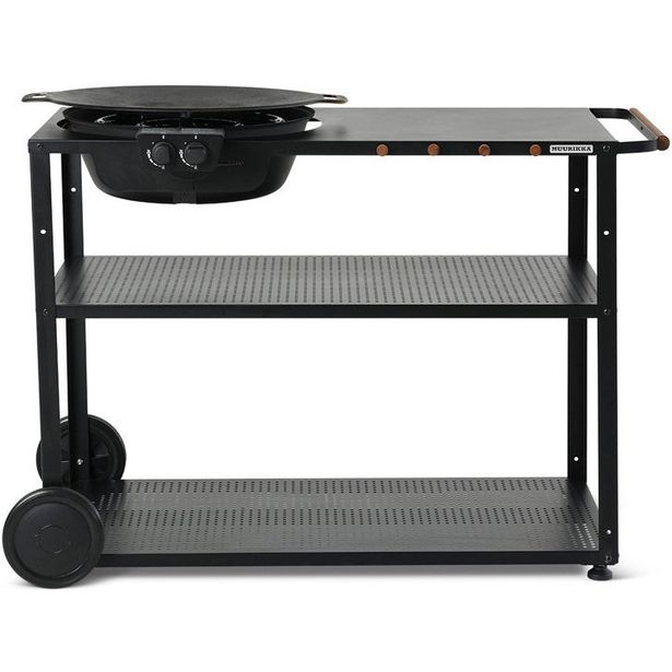 Kesäkeittiö Muurikka Kaasu 58 WG, musta