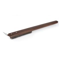 Pizzauunin puhdistusharja Muurikka, teräs/puu