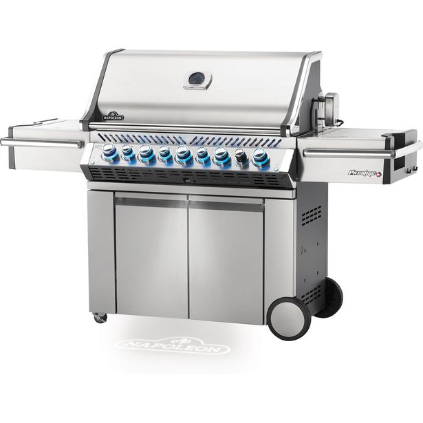 Kaasugrilli Napoleon Prestige PRO665-3, 5 poltinta, sivupoltin, takapoltin