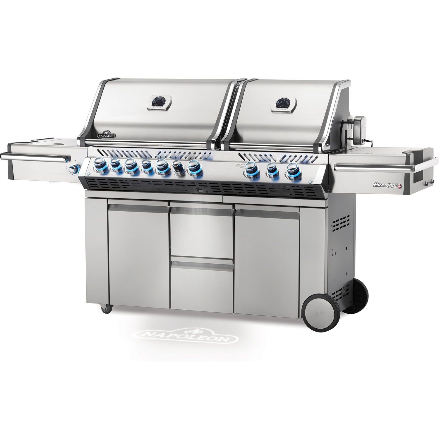 Kaasugrilli Napoleon Prestige PRO825-3, 4+2 poltinta, sivupoltin, takapoltin