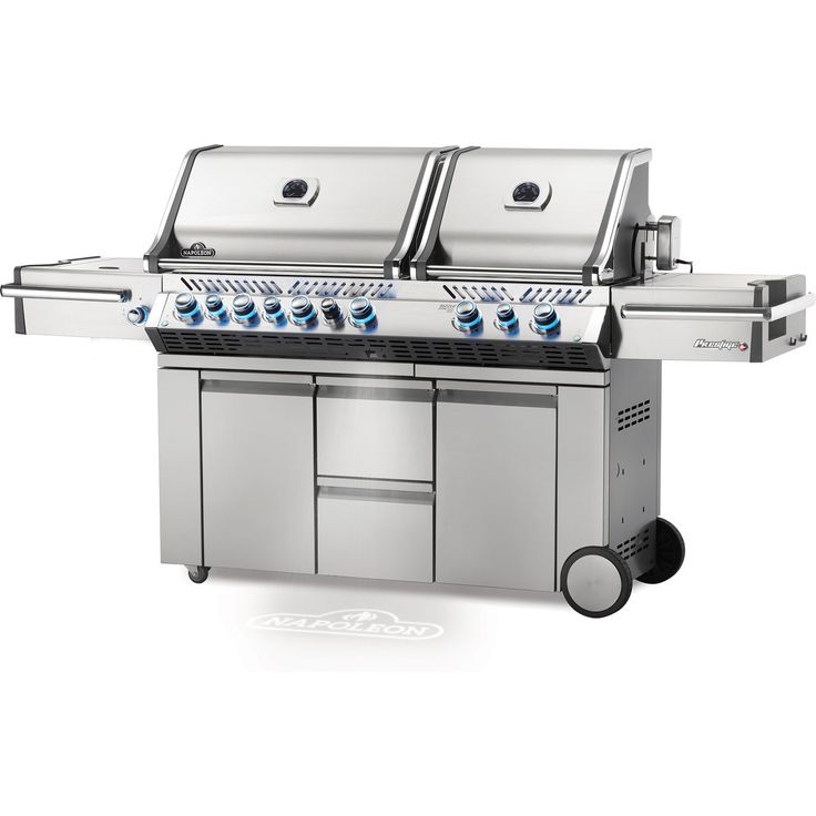 Kaasugrilli Napoleon Prestige PRO825-3, 4+2 poltinta, sivupoltin, takapoltin