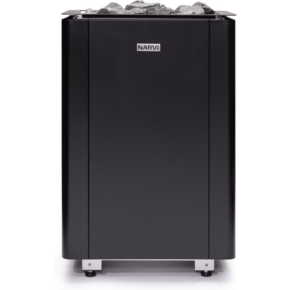 Sähkökiuas Narvi Ultra Small, 6kW, 5-8m³, erillinen ohjaus, musta