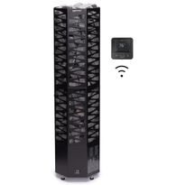 Sähkökiuas Narvi Smooth Flow Wifi, erillinen ohjaus, musta, eri vaihtoehtoja